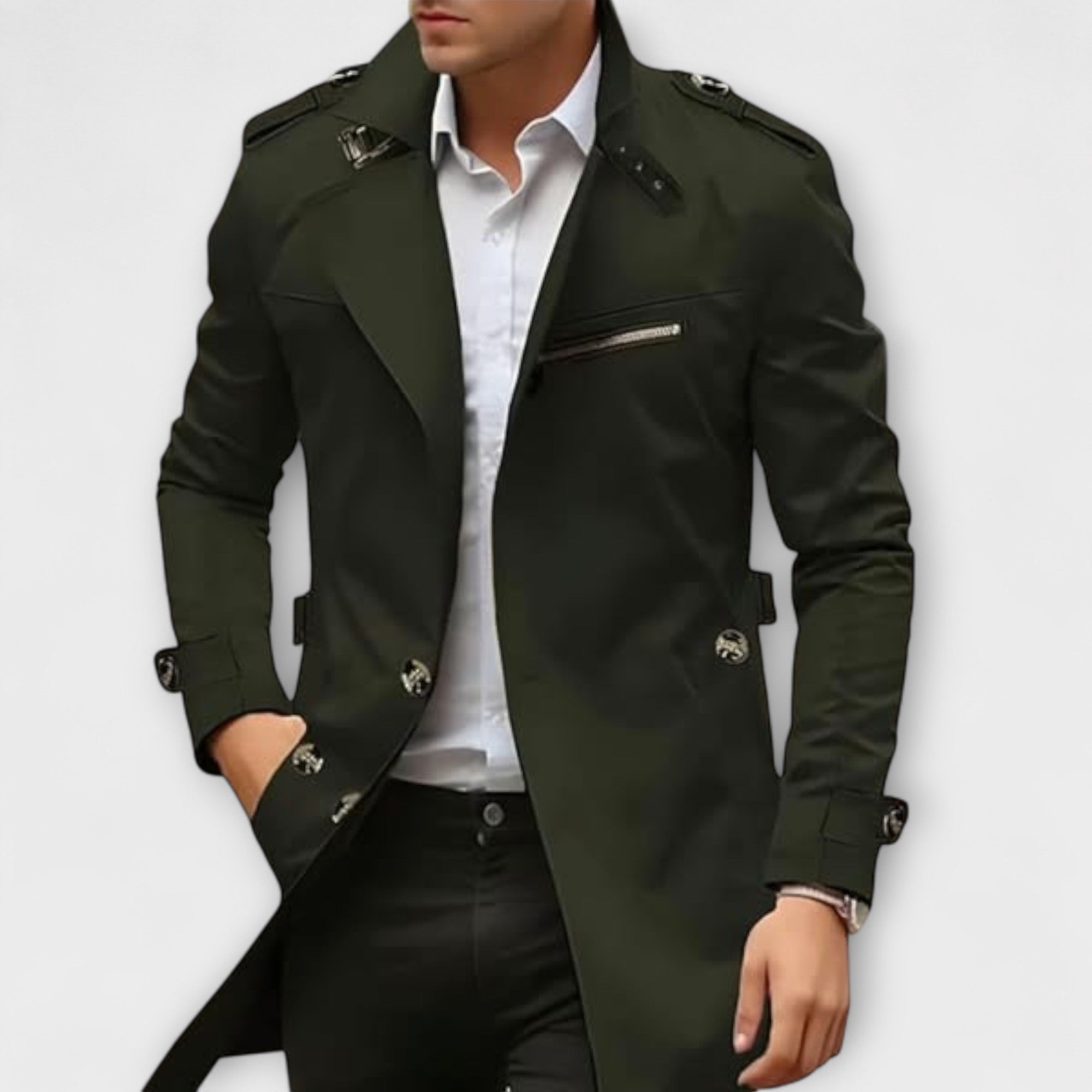 Santiago Classic Trench Coat