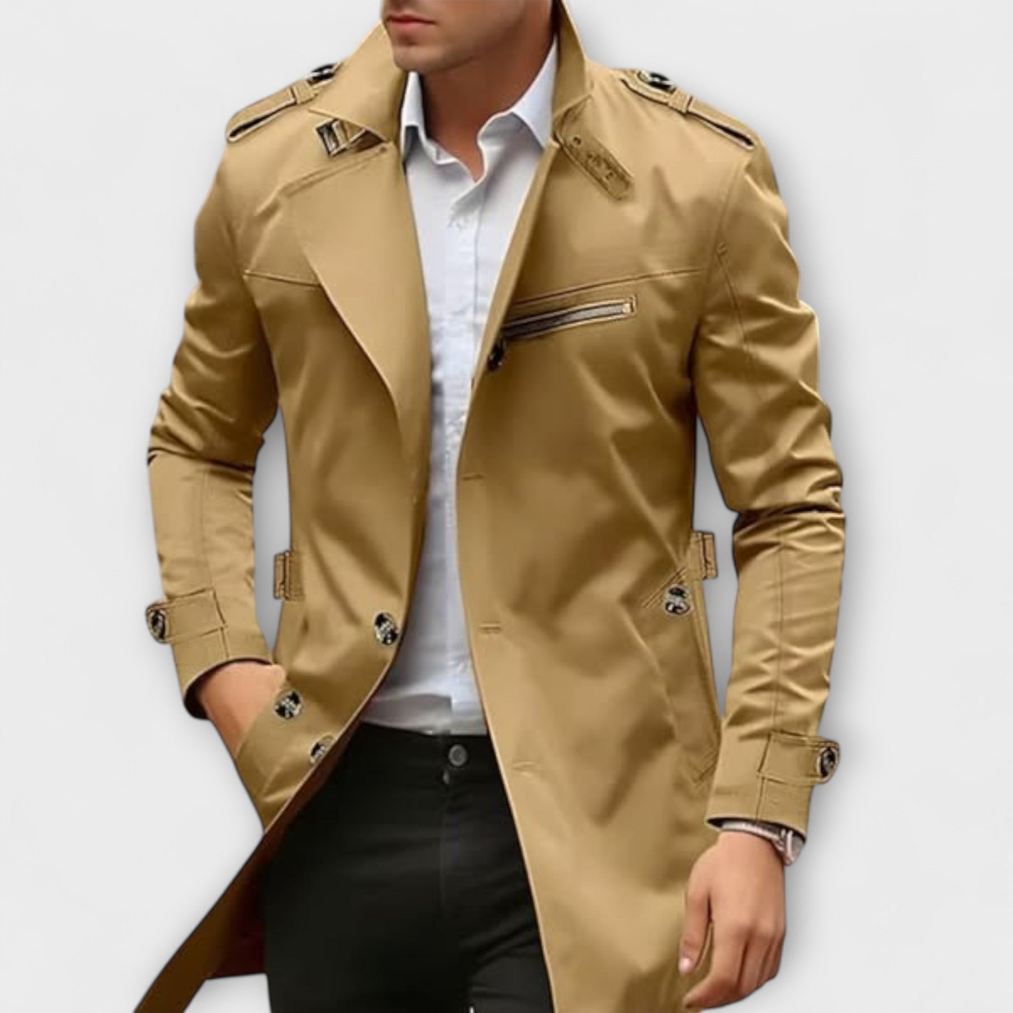 Santiago Classic Trench Coat