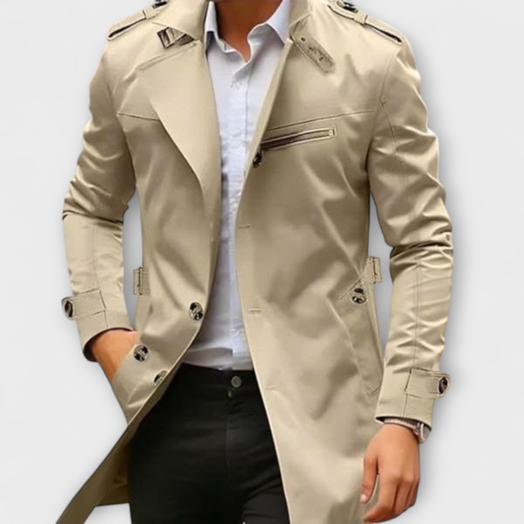 Santiago Classic Trench Coat
