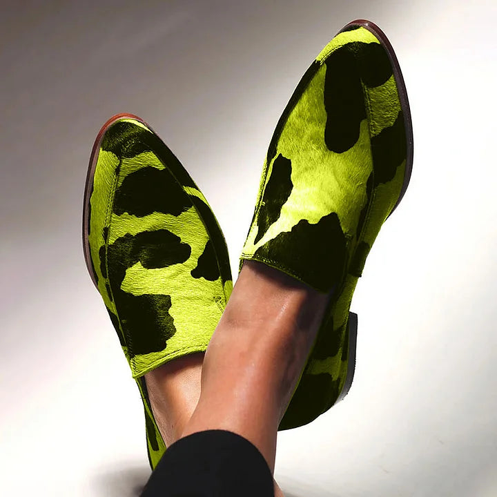Alexandra | Statement Animal-Print Loafers